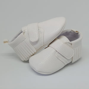 White Snug As Baby Shoes