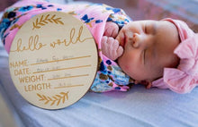 Load image into Gallery viewer, Hello world baby disc&#39;s-Baby Accessories