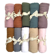 Load image into Gallery viewer, 100% Muslin Organic Cotton, Snug As Baby Swaddle